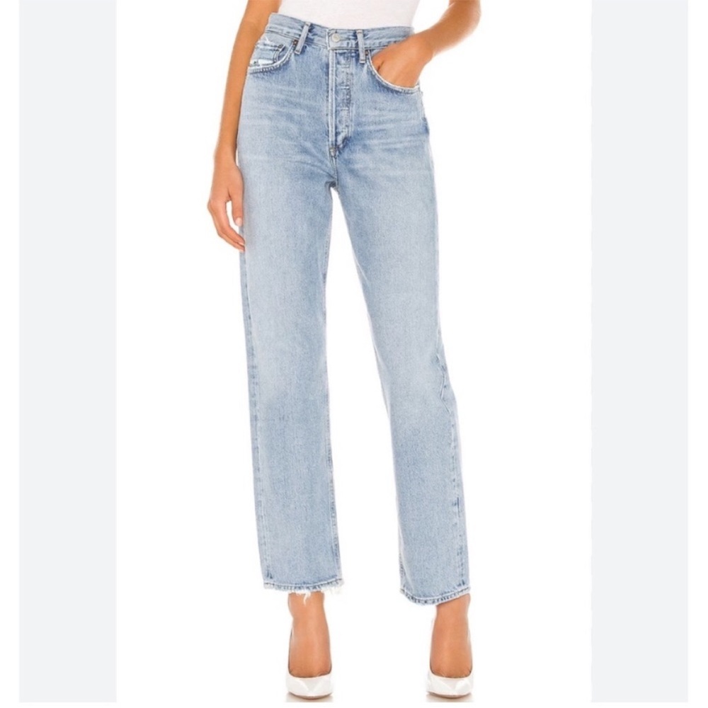 Agolde 90's Mid Rise Loose Fit in Snapshot
